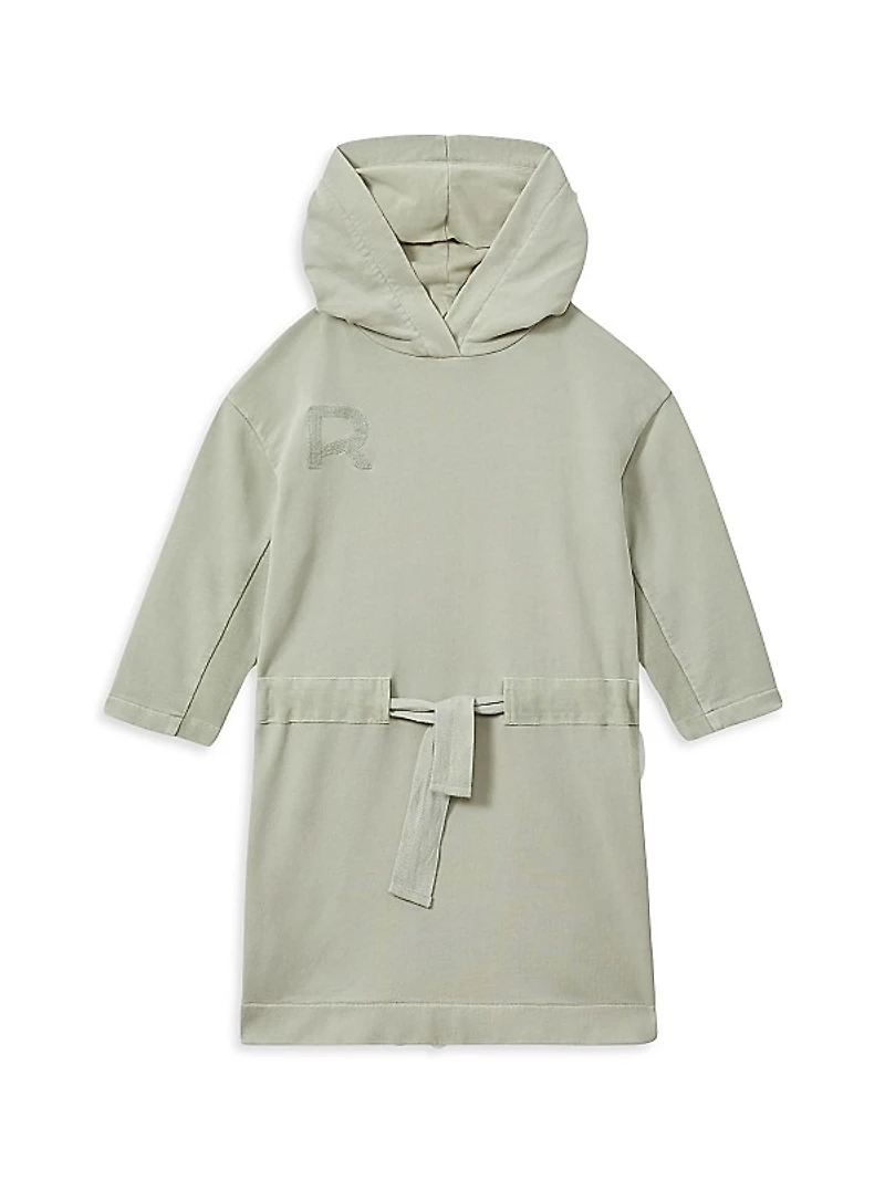 Little Girl's & Girl's Hooded Sweatshirt Dress