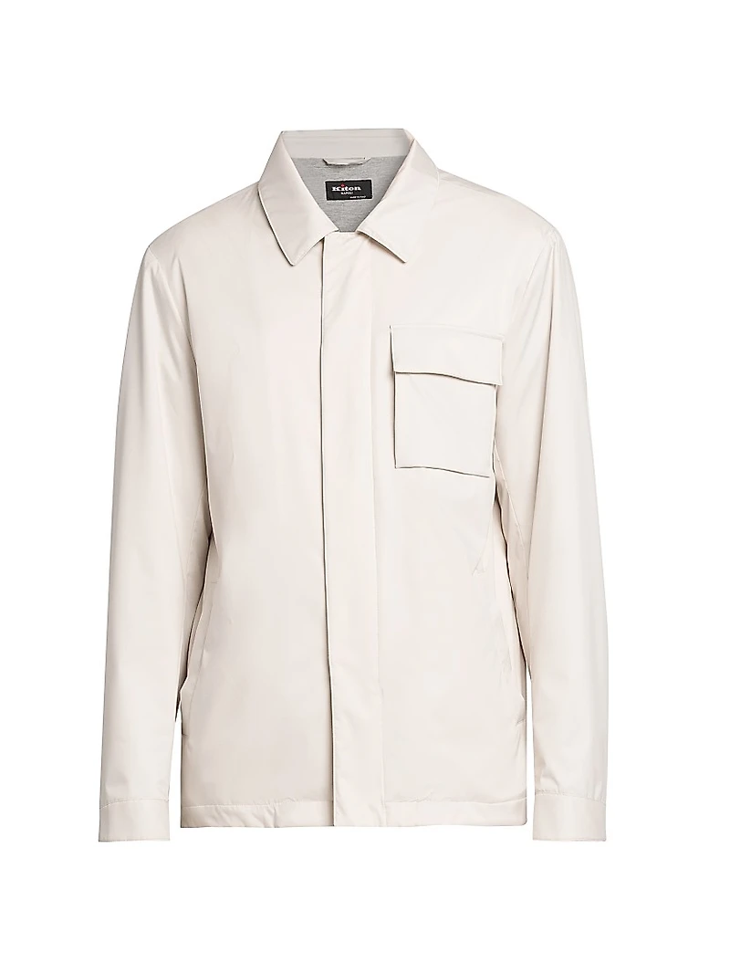 Nylon Woven Overshirt