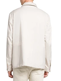 Nylon Woven Overshirt