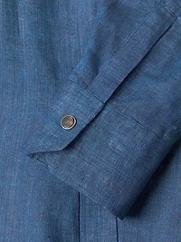 Mariano Hooded Linen Shirt