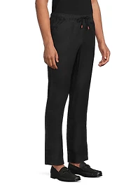 Linen Drawstring Pants