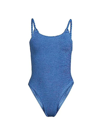 Camille Textured One-Piece Swimsuit