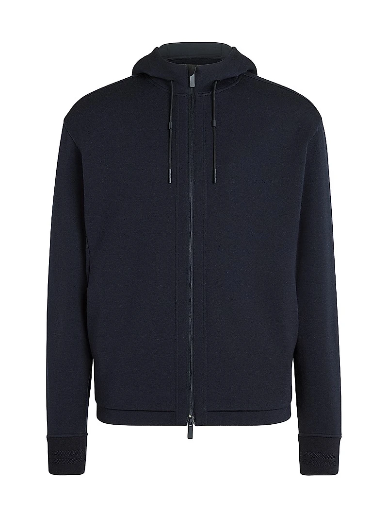 High Performance Wool Blend Hoodie