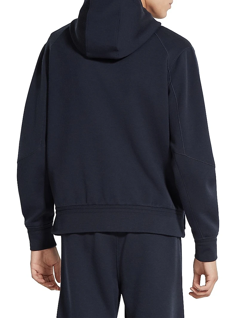 High Performance Wool Blend Hoodie