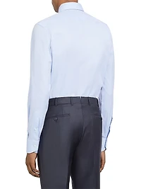 Sea Island Cotton Long-Sleeve Tailoring Shirt