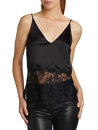 Bryna Lace Silk Cami