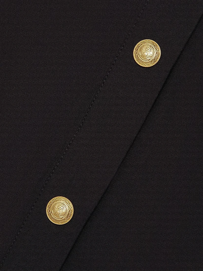 Cosette Crop High-Low Shirt