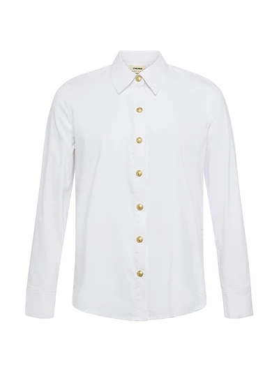 Ellery Button-Front Blouse