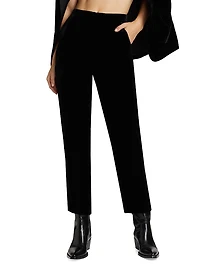 Rebel Tapered Velvet Trousers