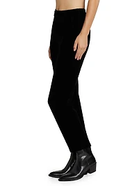 Rebel Tapered Velvet Trousers
