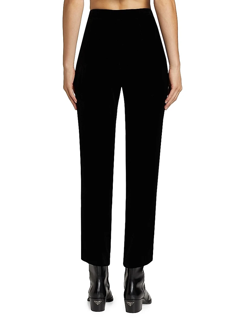 Rebel Tapered Velvet Trousers