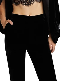 Rebel Tapered Velvet Trousers