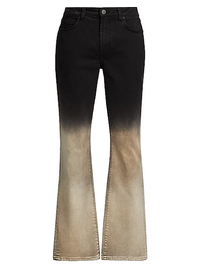 Clint Dip-Dyed Boot-Cut Jeans