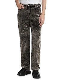 Jayden Acid-Washed Wide-Leg Jeans