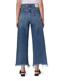 Andi Denim Crop Wide-Leg Jeans