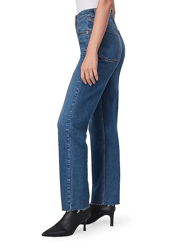 Harlow Denim Straight-Leg Jeans