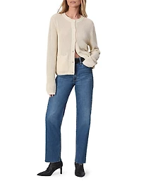 Harlow Denim Straight-Leg Jeans