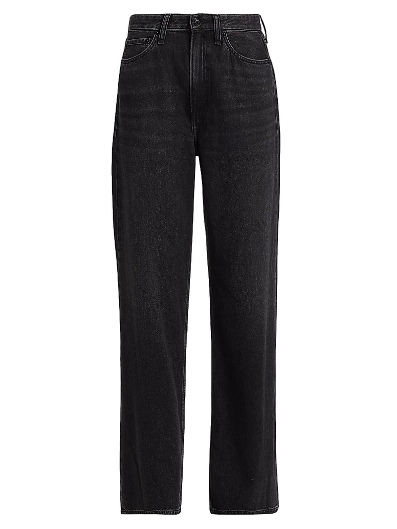 Logan Mid-Rise Wide-Leg Jeans