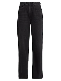 Logan Mid-Rise Wide-Leg Jeans