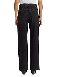 Logan Mid-Rise Wide-Leg Jeans