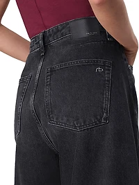 Charlie High-Rise Wide-Leg Barrel Jeans