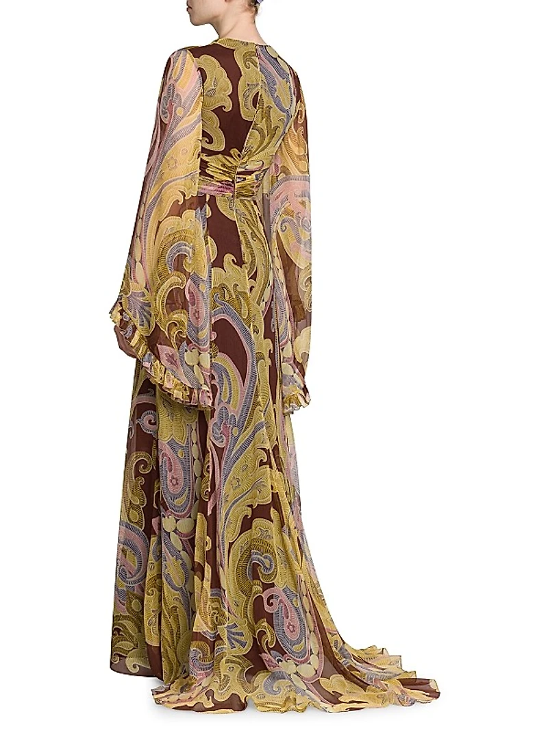 Filigree Silk Twist Gown