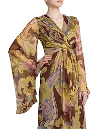 Filigree Silk Twist Gown