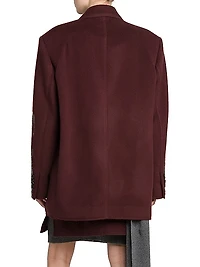 Brocade Wool-Cashmere Blazer