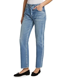 MV Nicholas High-Rise Straight Jeans