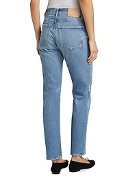 MV Nicholas High-Rise Straight Jeans