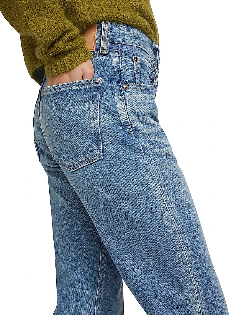 MV Nicholas High-Rise Straight Jeans