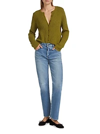 MV Nicholas High-Rise Straight Jeans