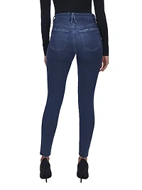 Good Legs Raw Hem Skinny Jeans