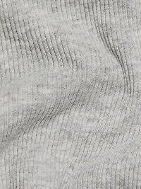 Ribbed Cotton-Blend Tank