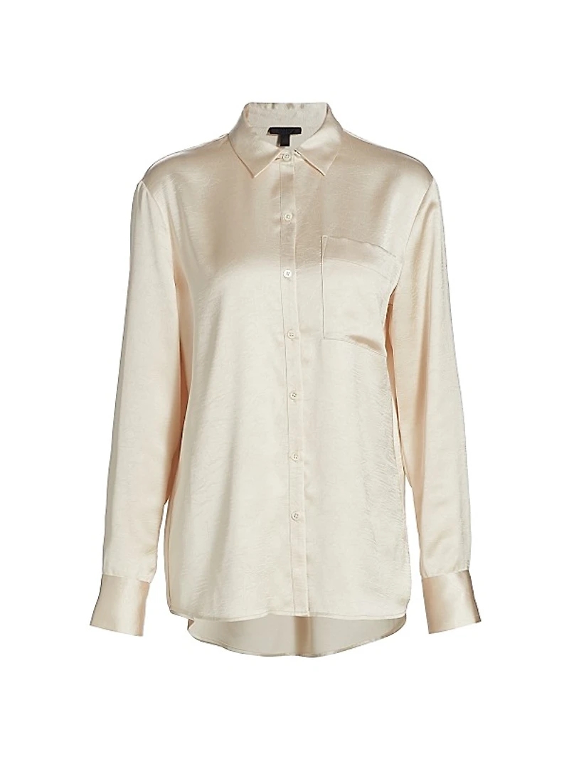 Cracked Satin Shirt