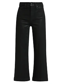 Anessa High-Rise Wide-Leg Ankle Jeans