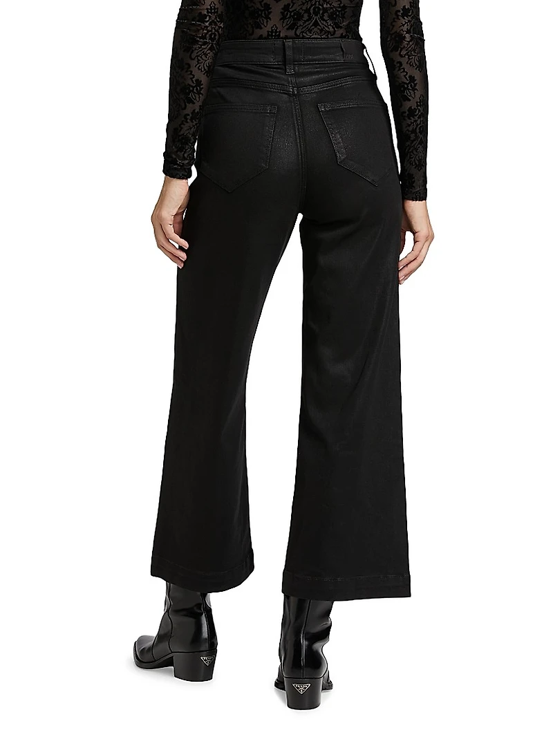 Anessa High-Rise Wide-Leg Ankle Jeans