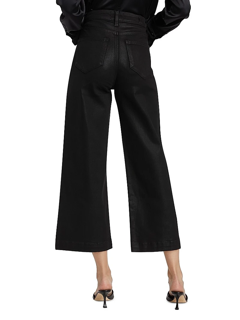 Sasha Wide-Leg Crop Jeans