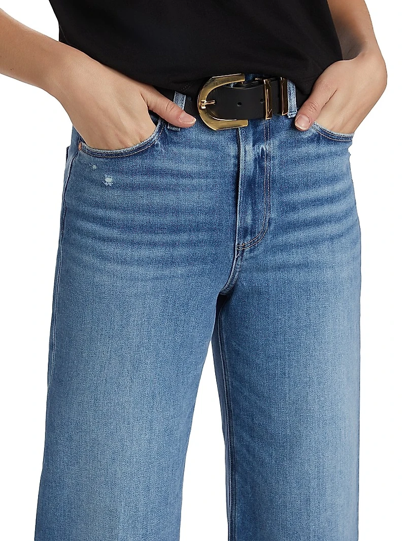 Anessa Cropped Straight-Leg Jeans