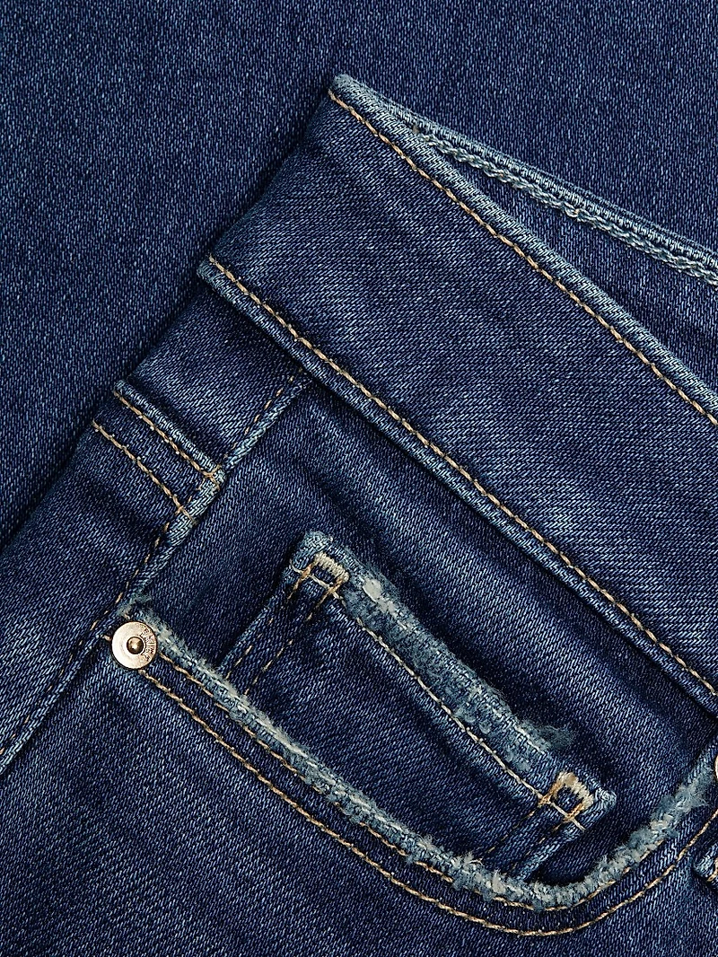 Cindy Cropped Straight-Leg Jeans