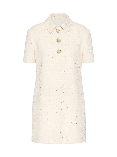 Delicate Tweed Short Dress