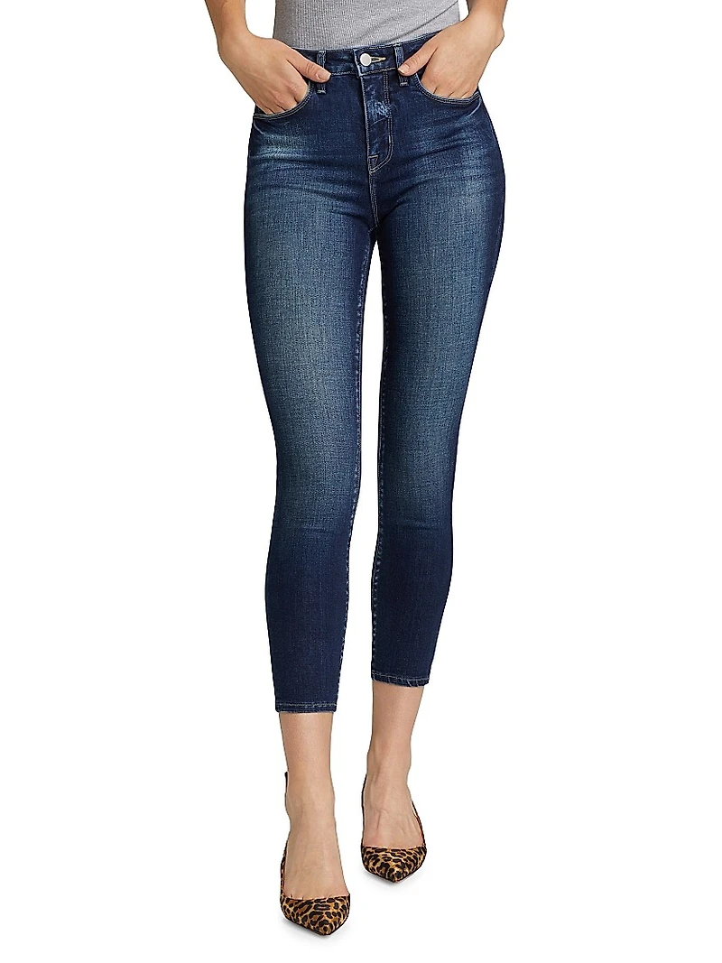 Margot High-Rise Crop Skinny Jeans