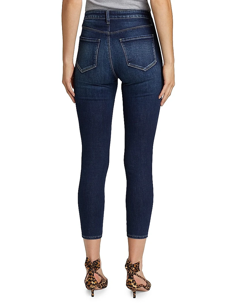 Margot High-Rise Crop Skinny Jeans