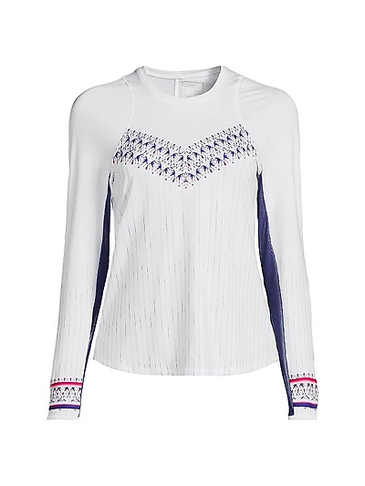 Berry Buzz Long-Sleeve Top