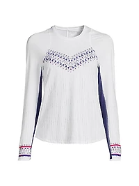 Berry Buzz Long-Sleeve Top