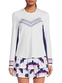 Berry Buzz Long-Sleeve Top