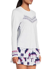 Berry Buzz Long-Sleeve Top