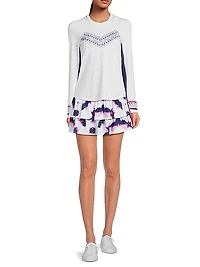 Berry Buzz Long-Sleeve Top
