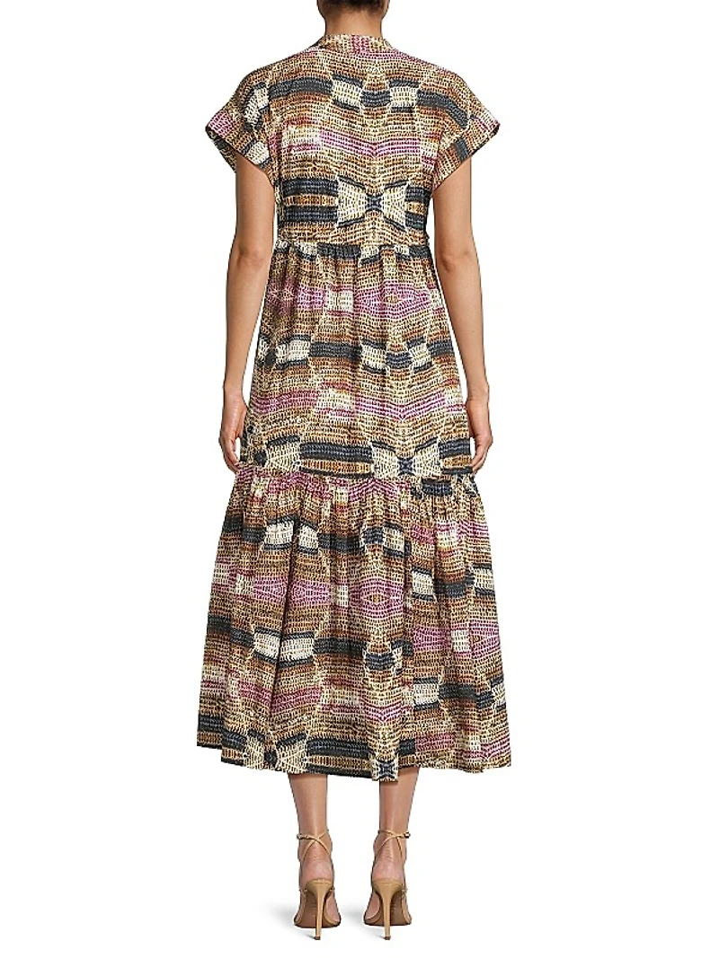 Mumi Cotton Midi-Dress