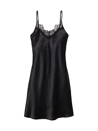 Cosette Silk Lace Slip Nightgown